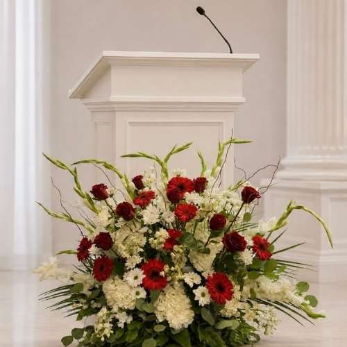 Podium Flower Arrangements in Houston