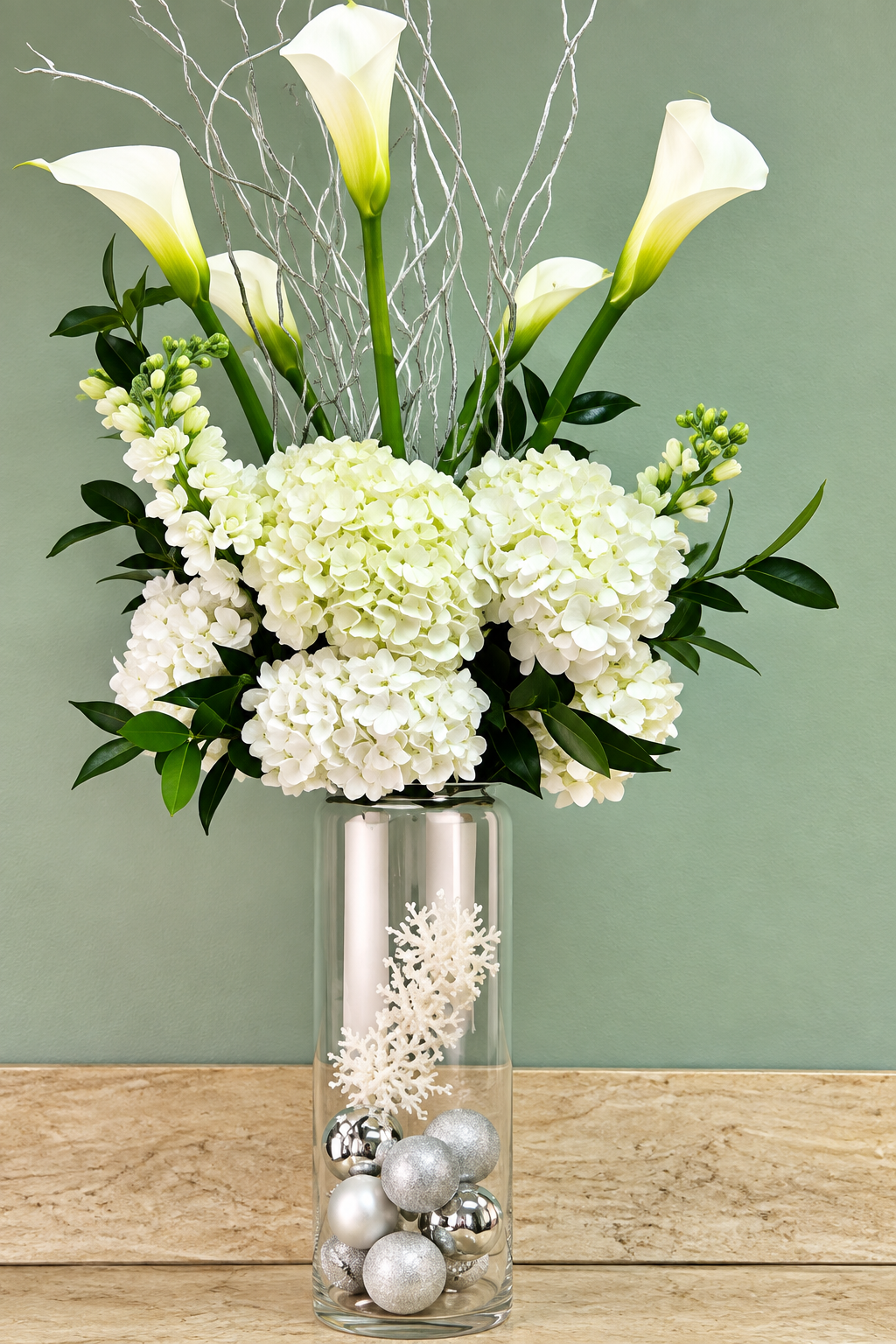 Holiday Party Flowers