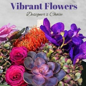Vibrant flowers